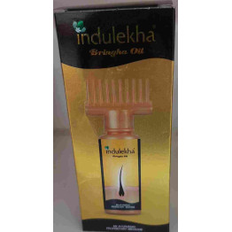 Indulekha Bringha Ayurvedic Hair Oil 50ml, Hair Fall Control and Hair Growth with Bringharaj Oil 